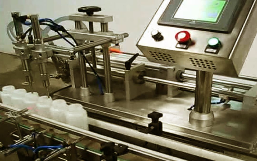 Llenadora de Líquidos Automática de 2 y 4 Boquillas