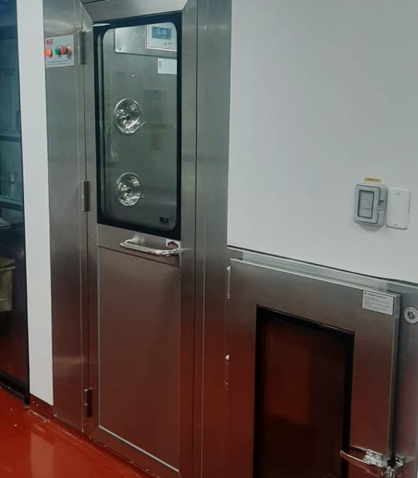 Duchas de Aire para Áreas Limpias