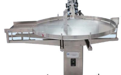 Mesa Giratoria de Alimentación y Acumulación de Envases