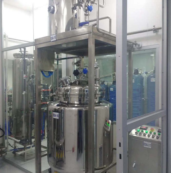 Destilador de Agua para la Industria Farmacéutica